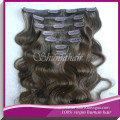 Yes Virgin Hair and Hair Weaving,hair weaving Hair Extension Type 100% indian remy hair clip in extensions